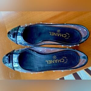 Chanel PVC Ballet Flats size 36 1/2